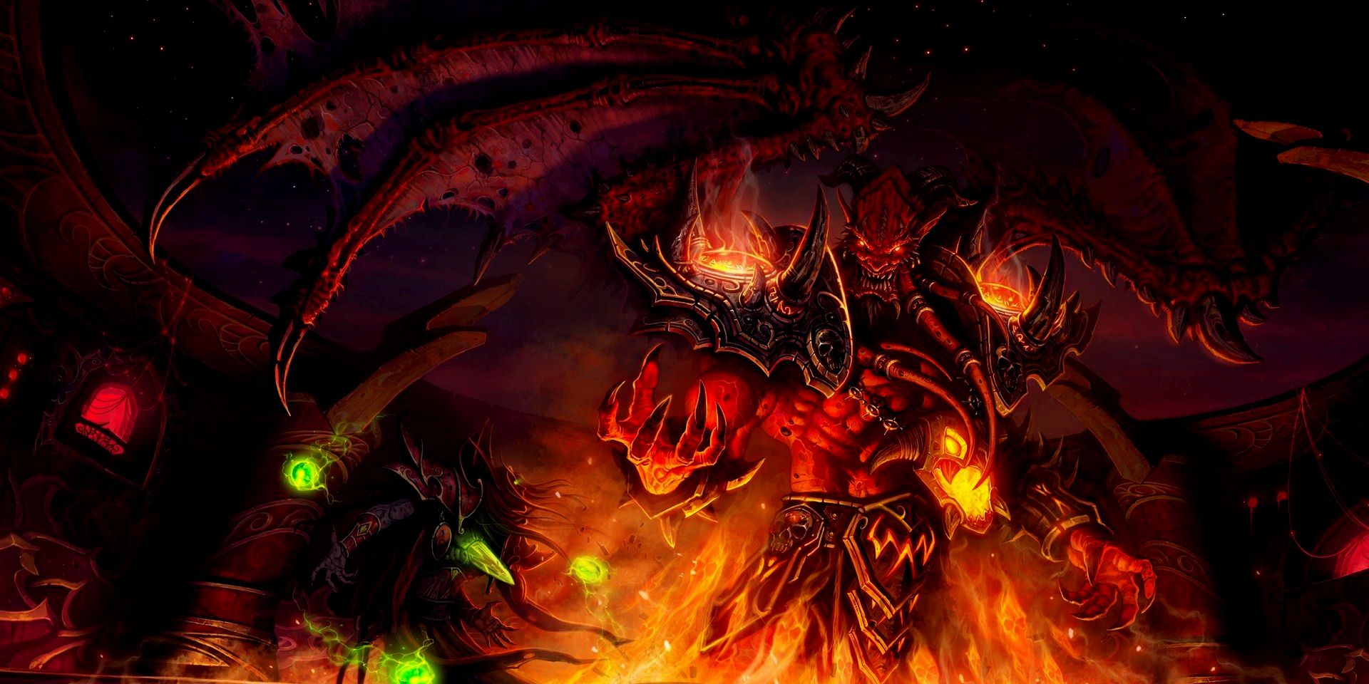World of Warcraft Burning Crusade Demon Art