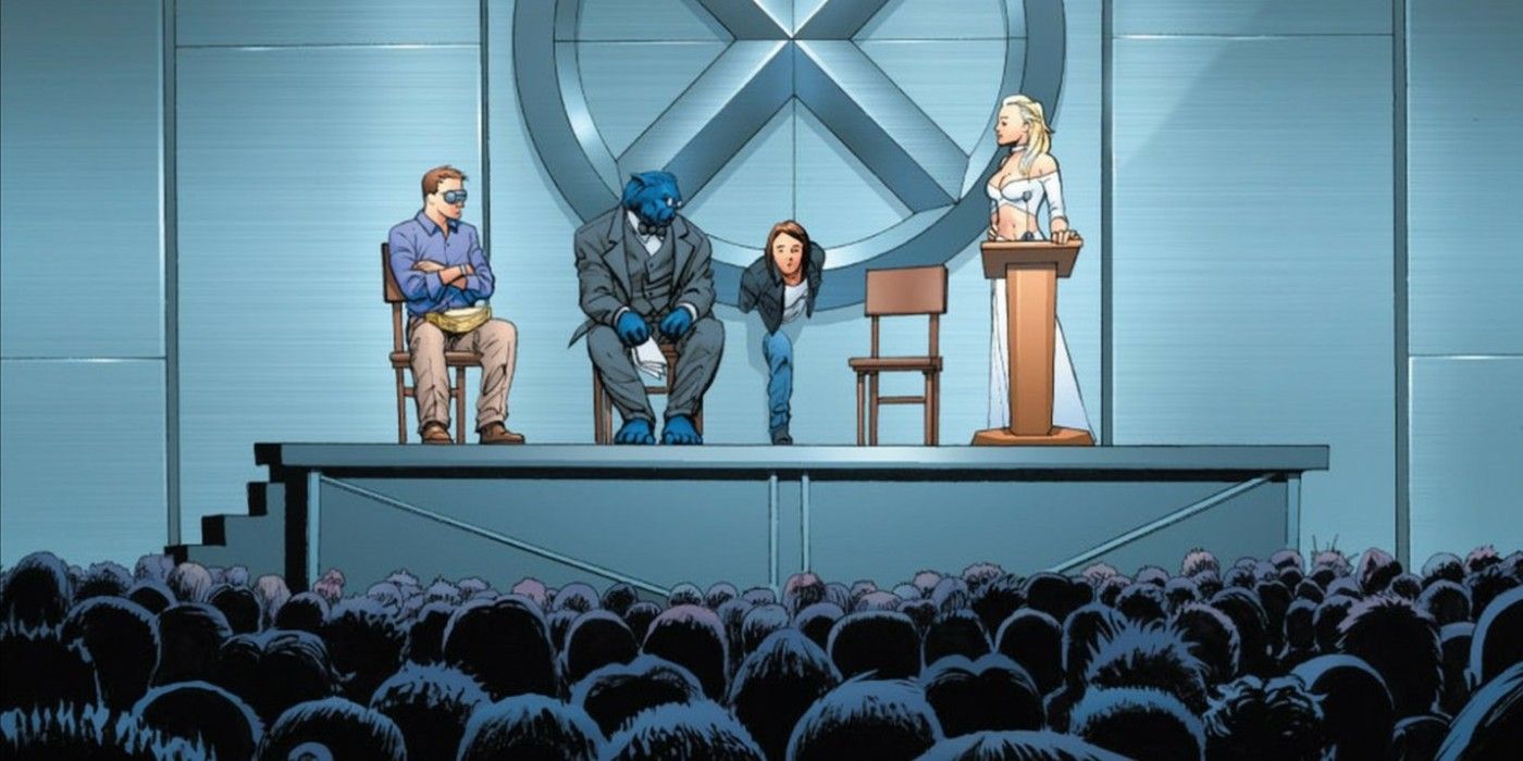 X-Men Emma Frost School