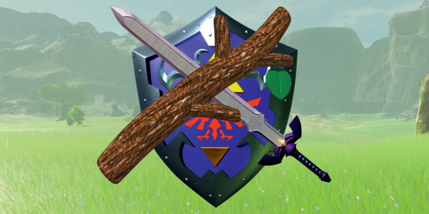 Zelda Links Deku Sticks Were Once As Strong As The Master Sword