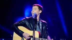 Scotty McCreery performs on American Idol