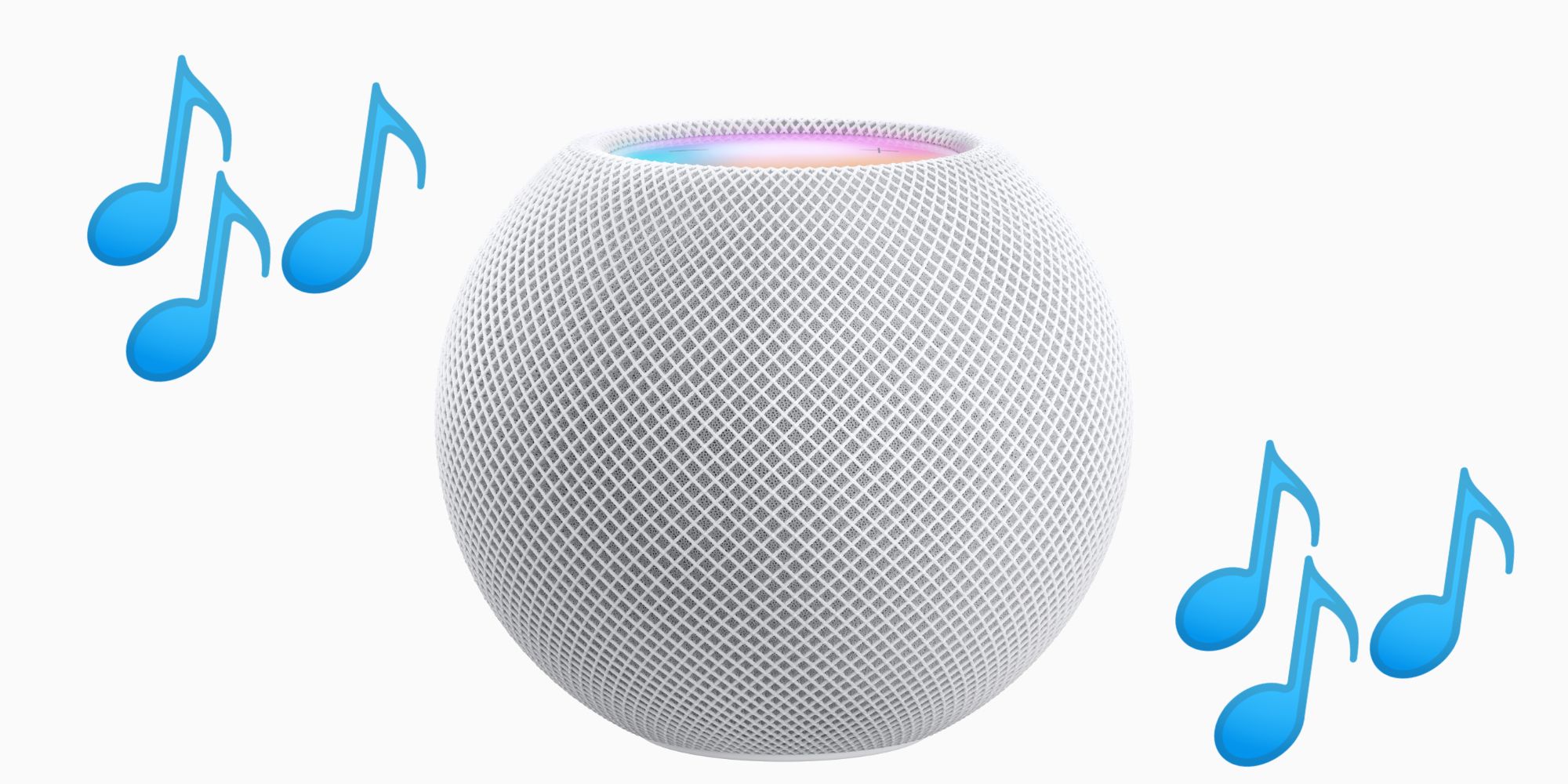 Which music services are supported on the HomePod?
