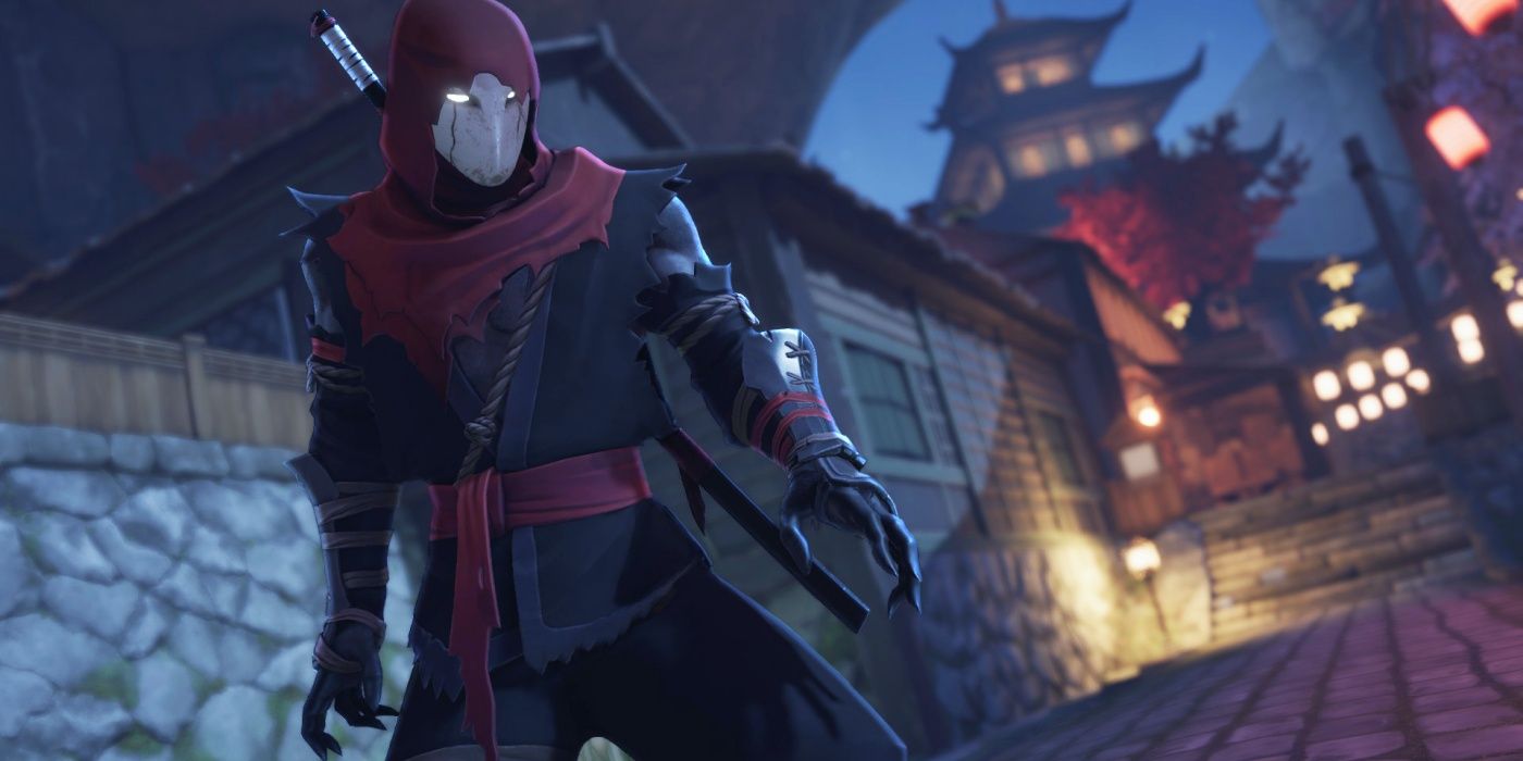 Ninja in an ancient village in the Aragami 2 trailer