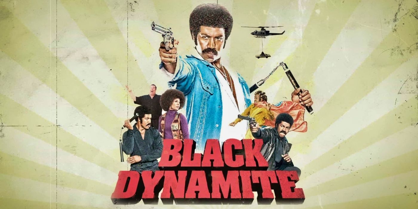 Poster for Black Dynamite featuring the main characters