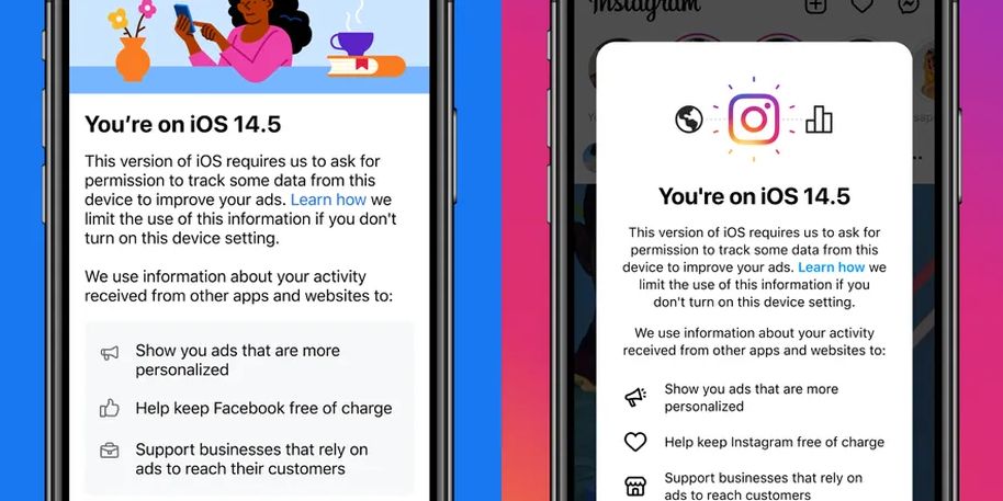 Tracking request messages from Facebook and Instagram in iOS 14.5