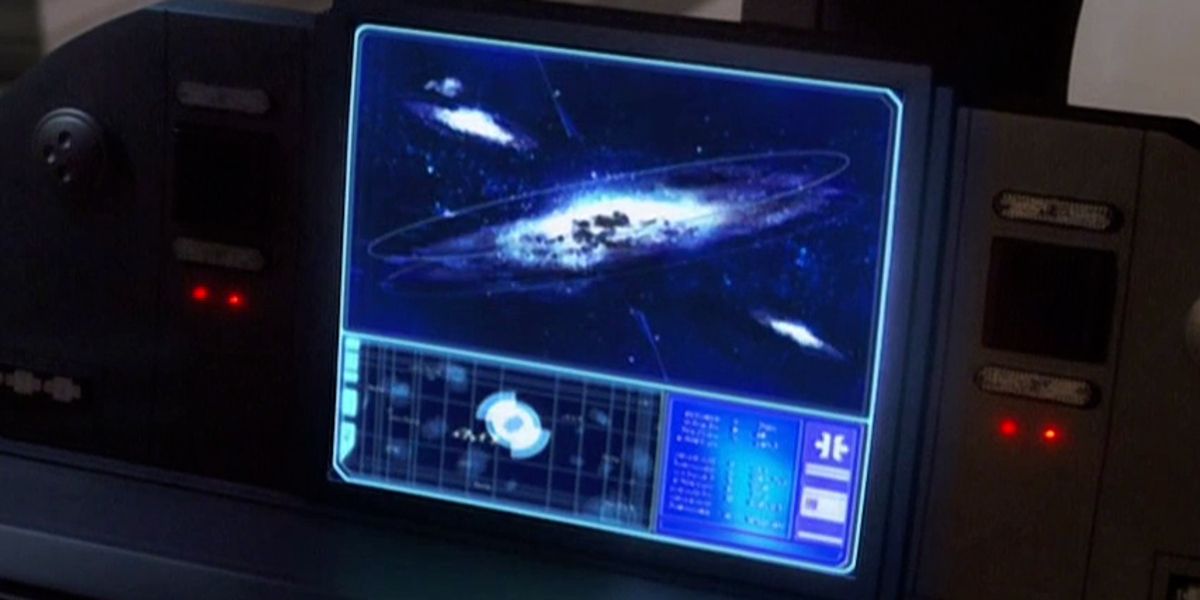 Map of the galaxy and dwarf galaxies from Episode II Attack of the Clones