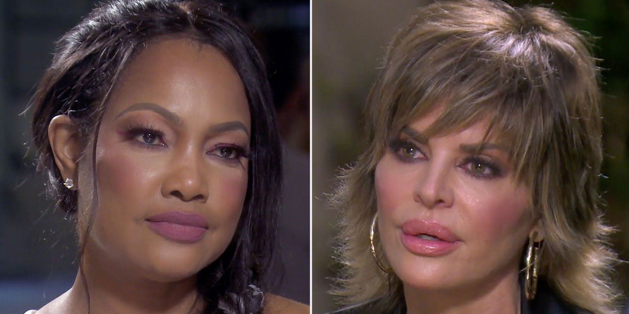 Garcelle Beauvais and Lisa Rinna on RHOBH