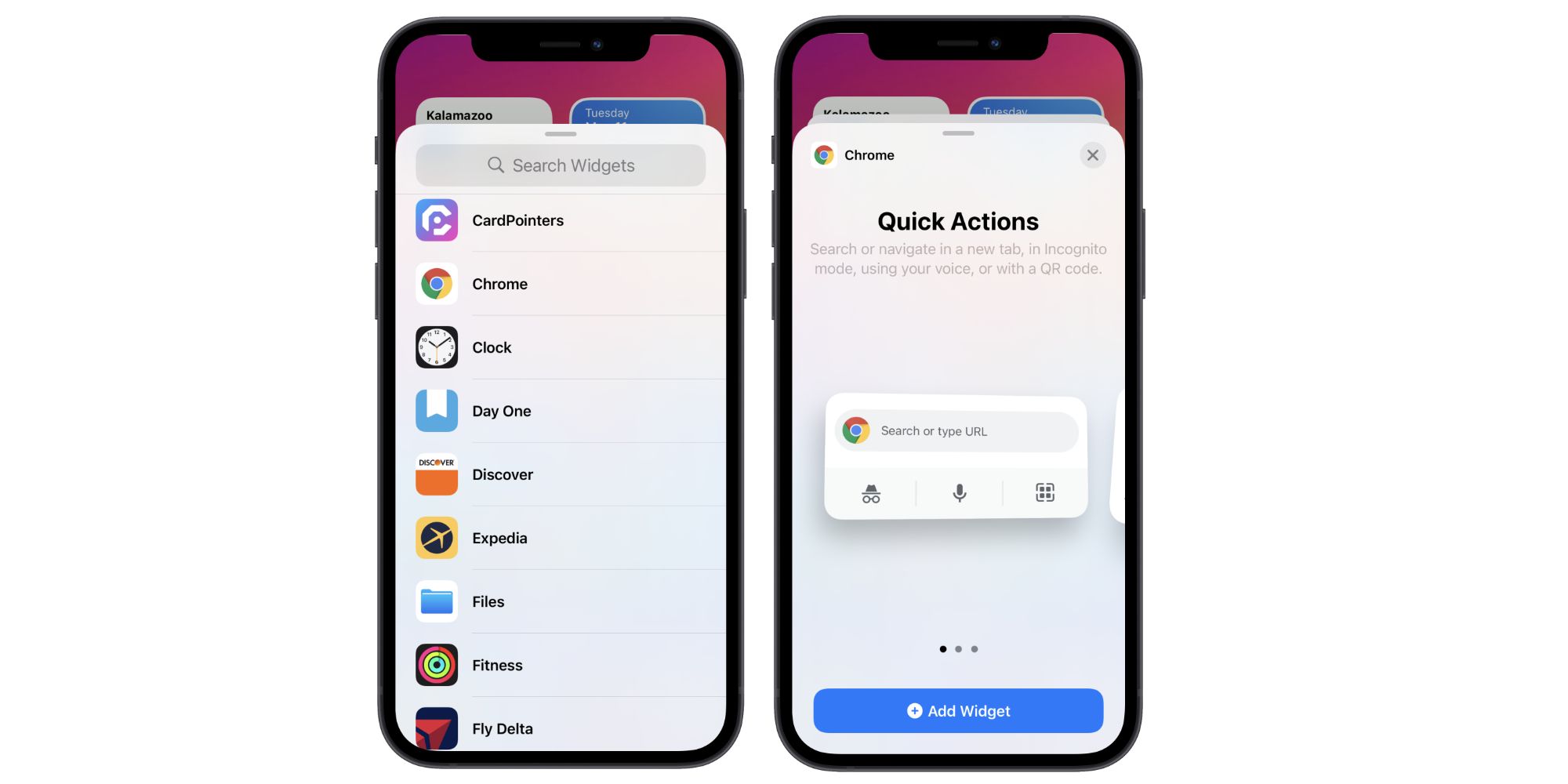 Chrome For iPhone Now Comes With Home Screen Widget Support