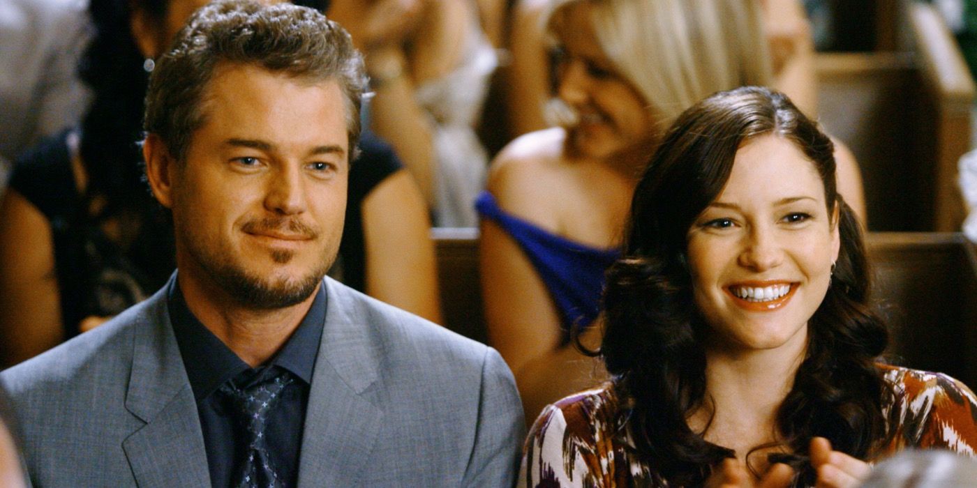 Mark and Lexie at Izzie &amp; Alex&rsquo;s wedding