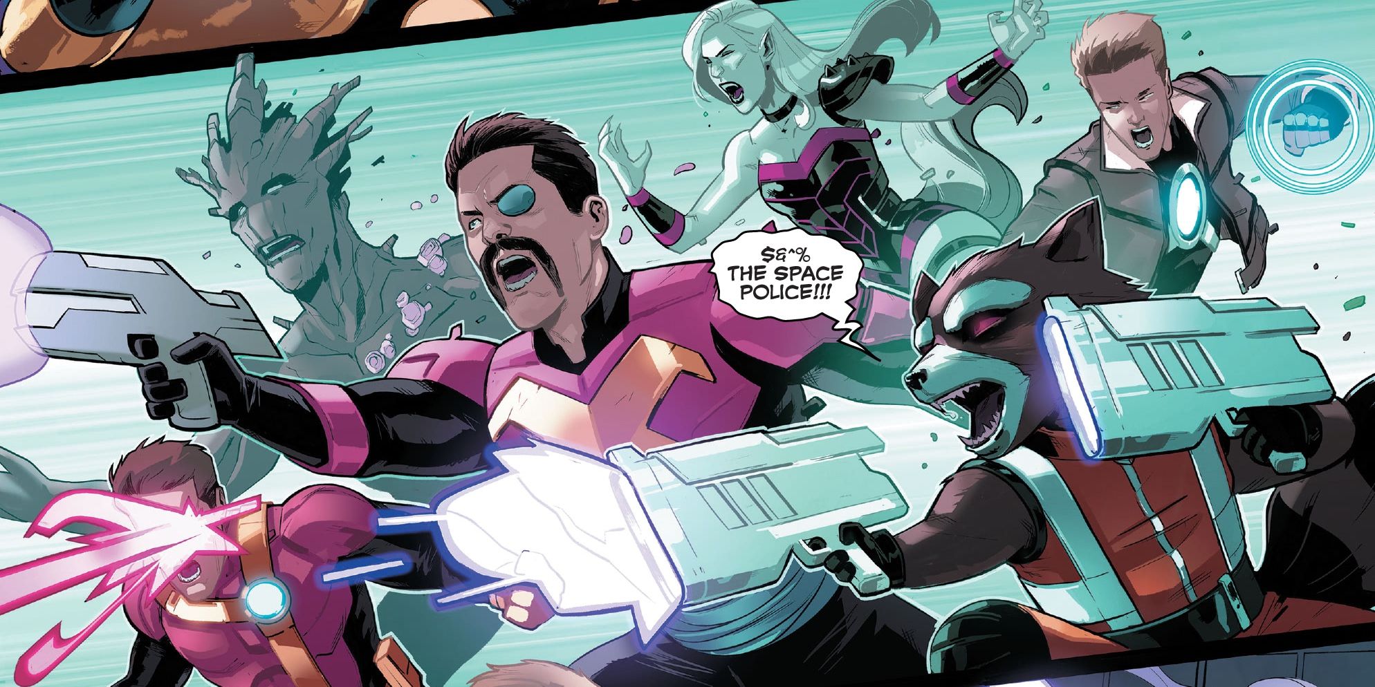 New Starjammers Team Combines X-Men, Guardians & Fantastic Four