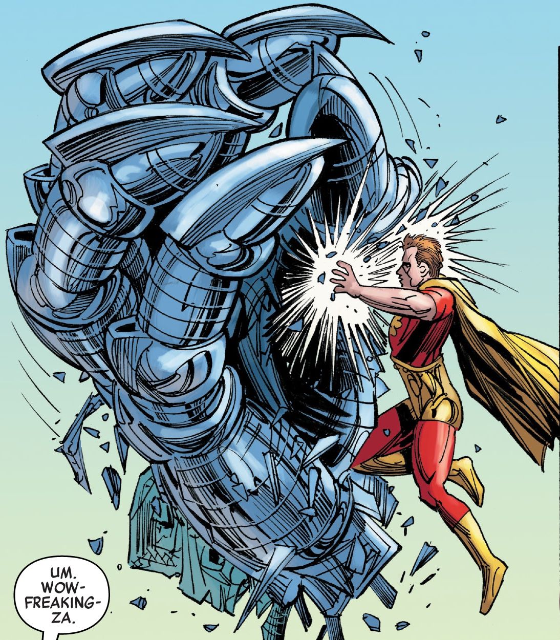 Hyperion crushes Ultron