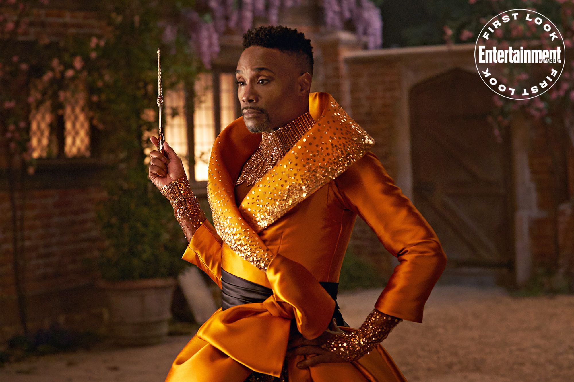 Cinderella 2021 Movie Image Reveals First Look At Billy Porter As The Fairy Godmother