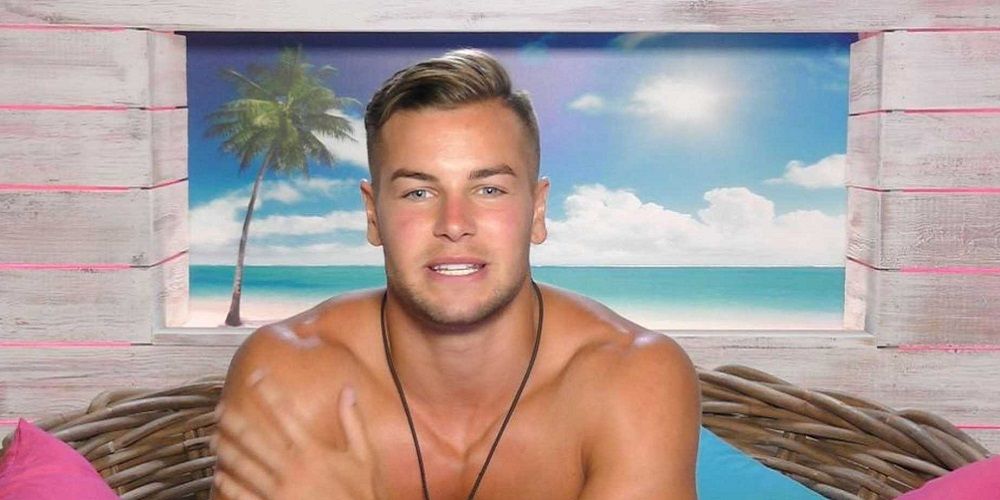 Love Island star Chris Hughes in confessional