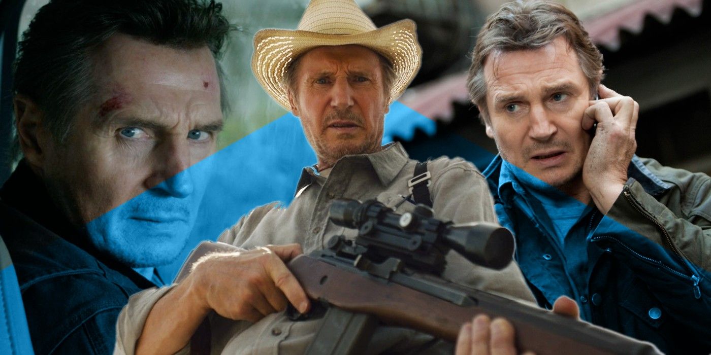  Liam Neeson as a marksman in Taken