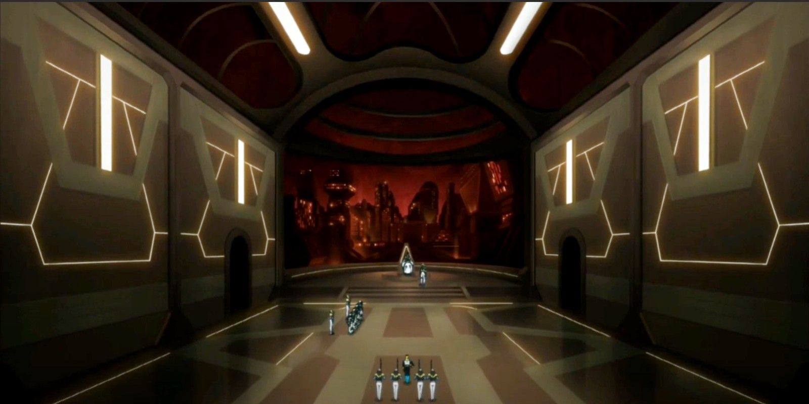 The throne room of Mars in Invincible