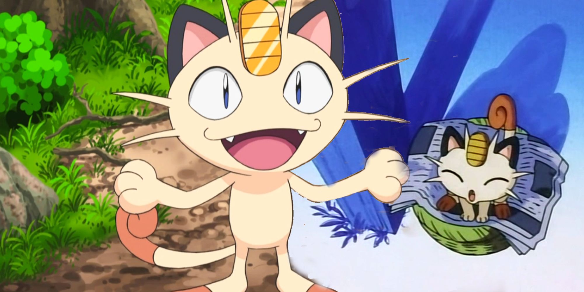 Meowth revela por que não tem Nariz - Pokémon (Dublado) 