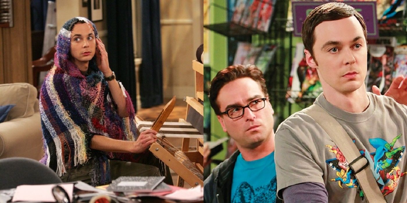 Collage of Sheldon images from TTBT