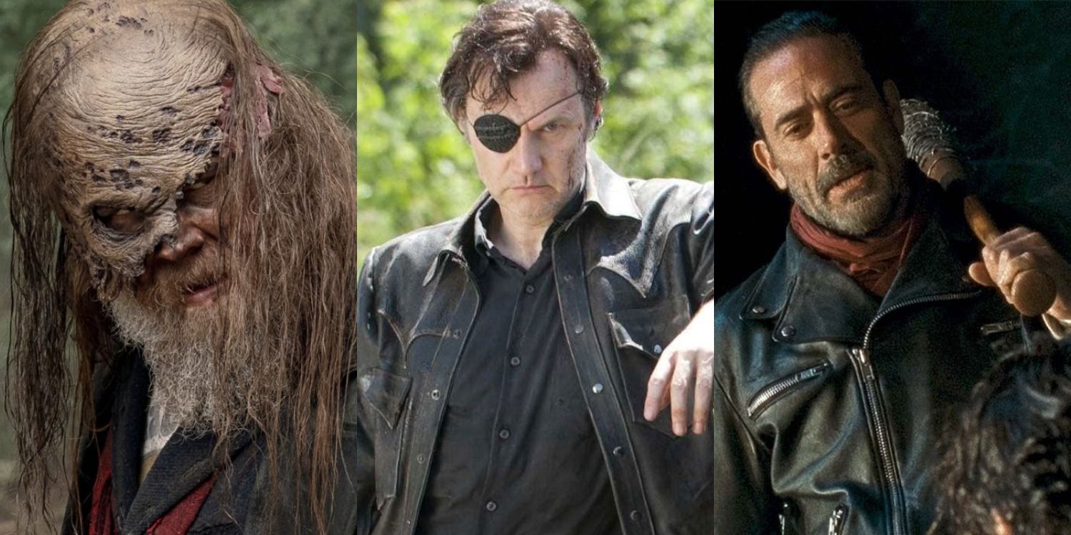 Beta, The Governor, and Negan on The Walking Dead