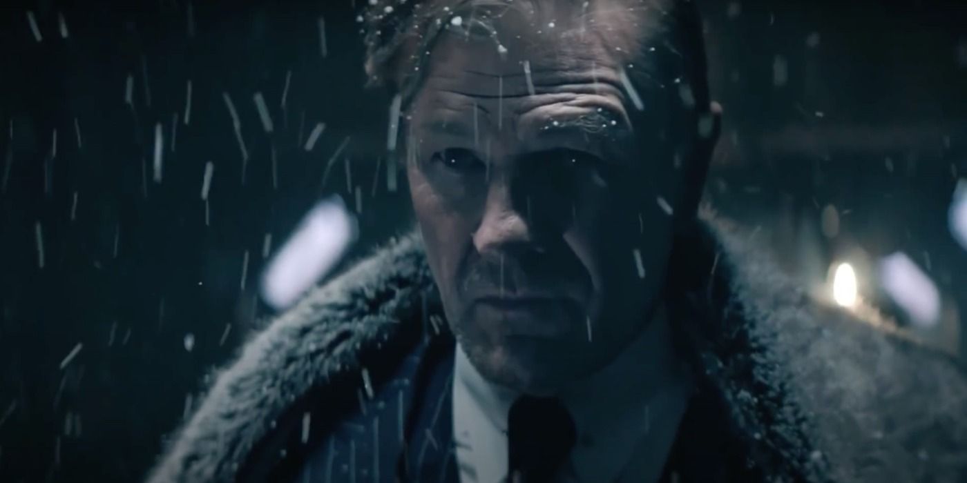 Wilford in the snow in Snowpiercer