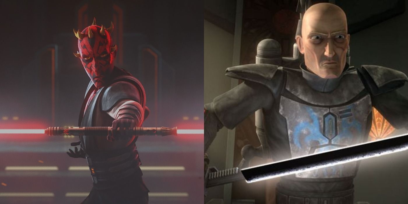 Maul and Pre Vizla from The Clone Wars