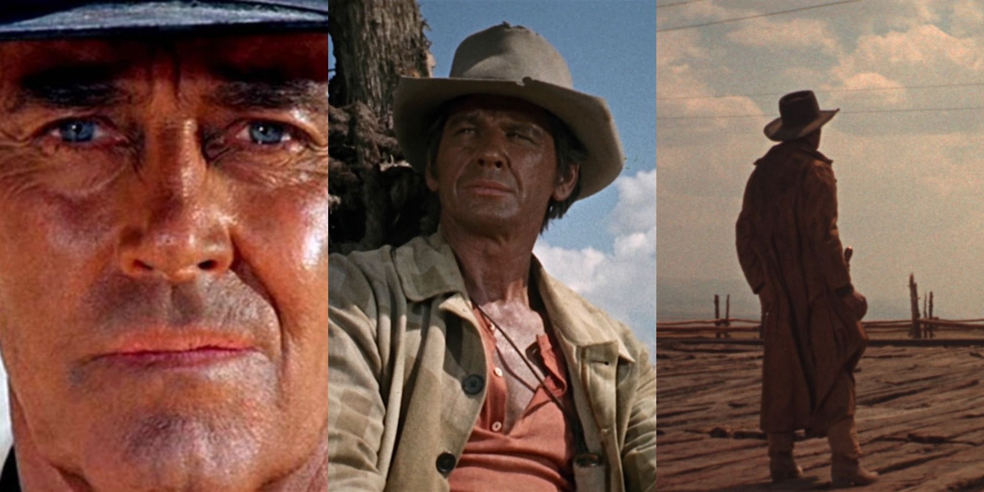 Collage of images from Once Upon a Time in The West