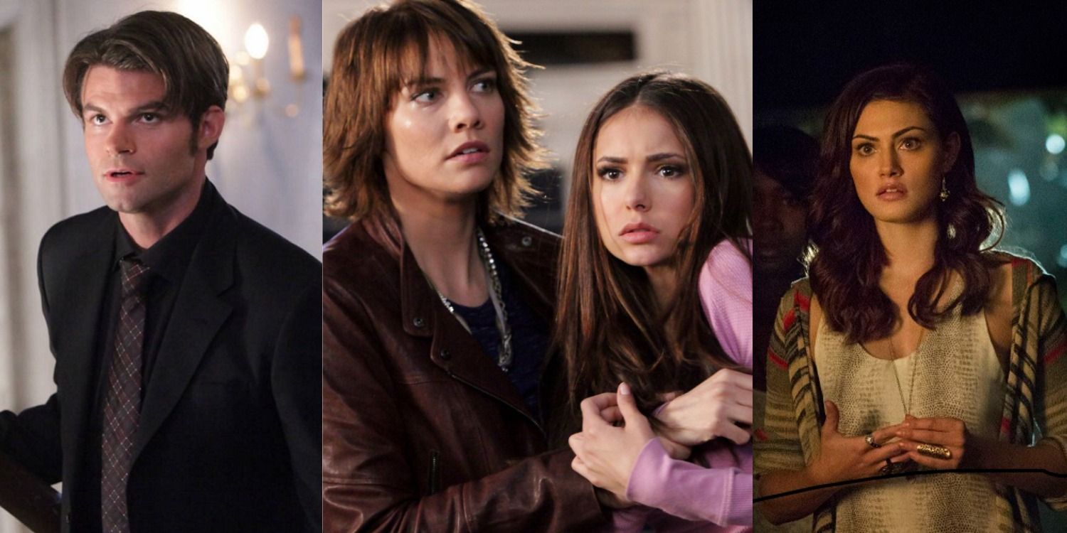 Elijah, Rose, Elena, and Hayley on The Vampire Diaries