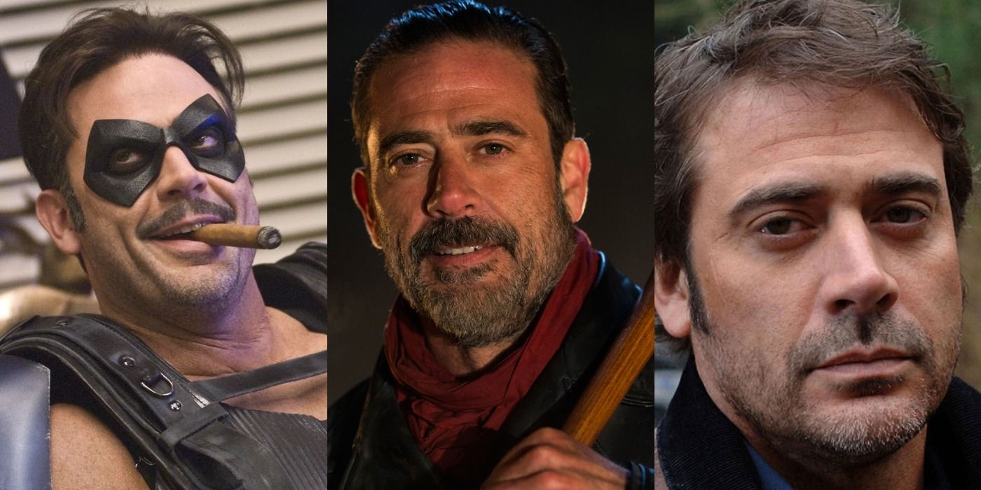 The Comedian, Negan and John Winchester next to each other in a collage feature image