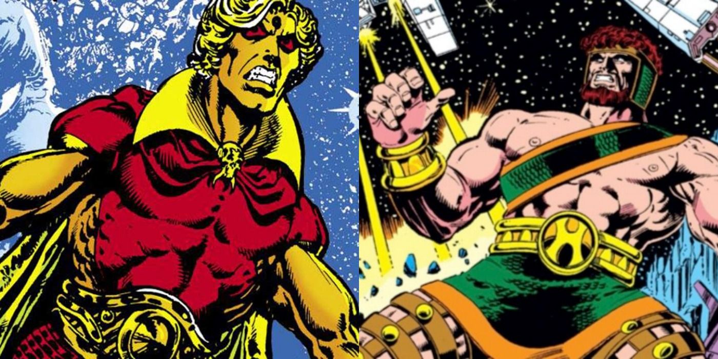 Adam Warlock and Hercules are retro Marvel characters.