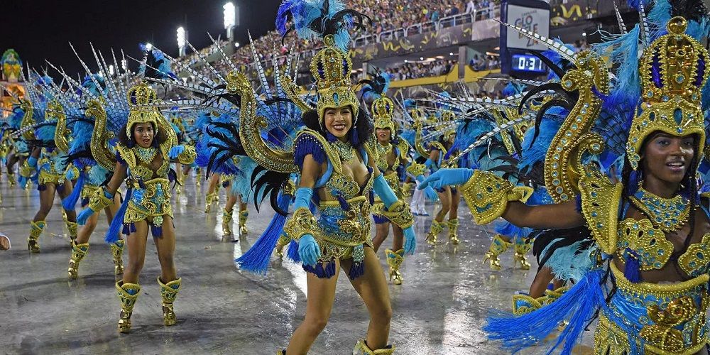 Carnival celebration in Rio De Janeiro