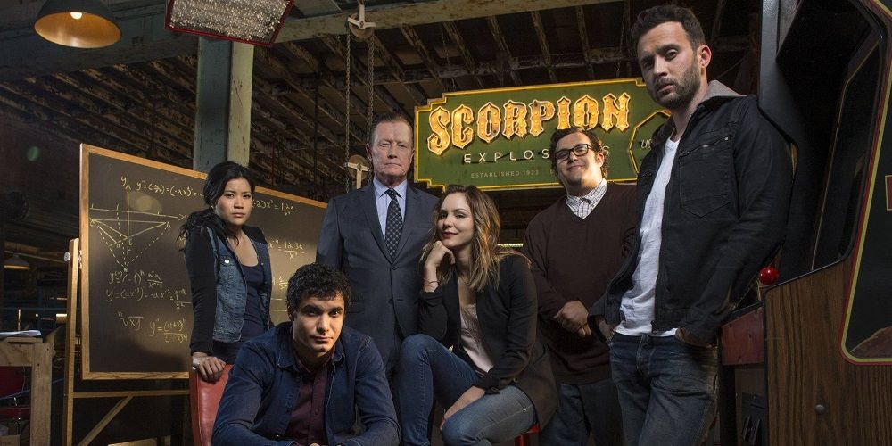 Scorpion Cast Photo