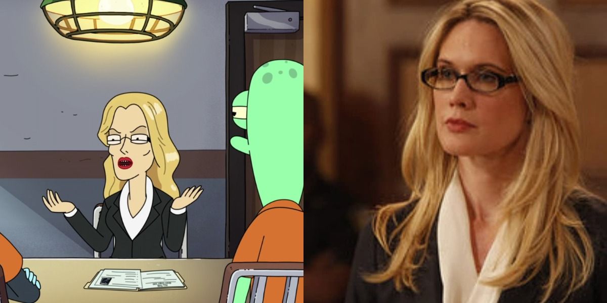 Stephanie March guest stars as the lawyer assigned to Korvo Terry Jesse and Yumyulack