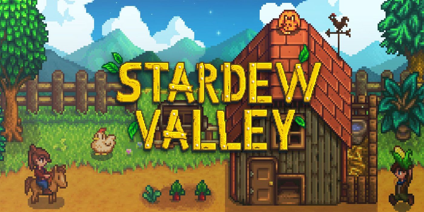 Stardew Valley House with Logo