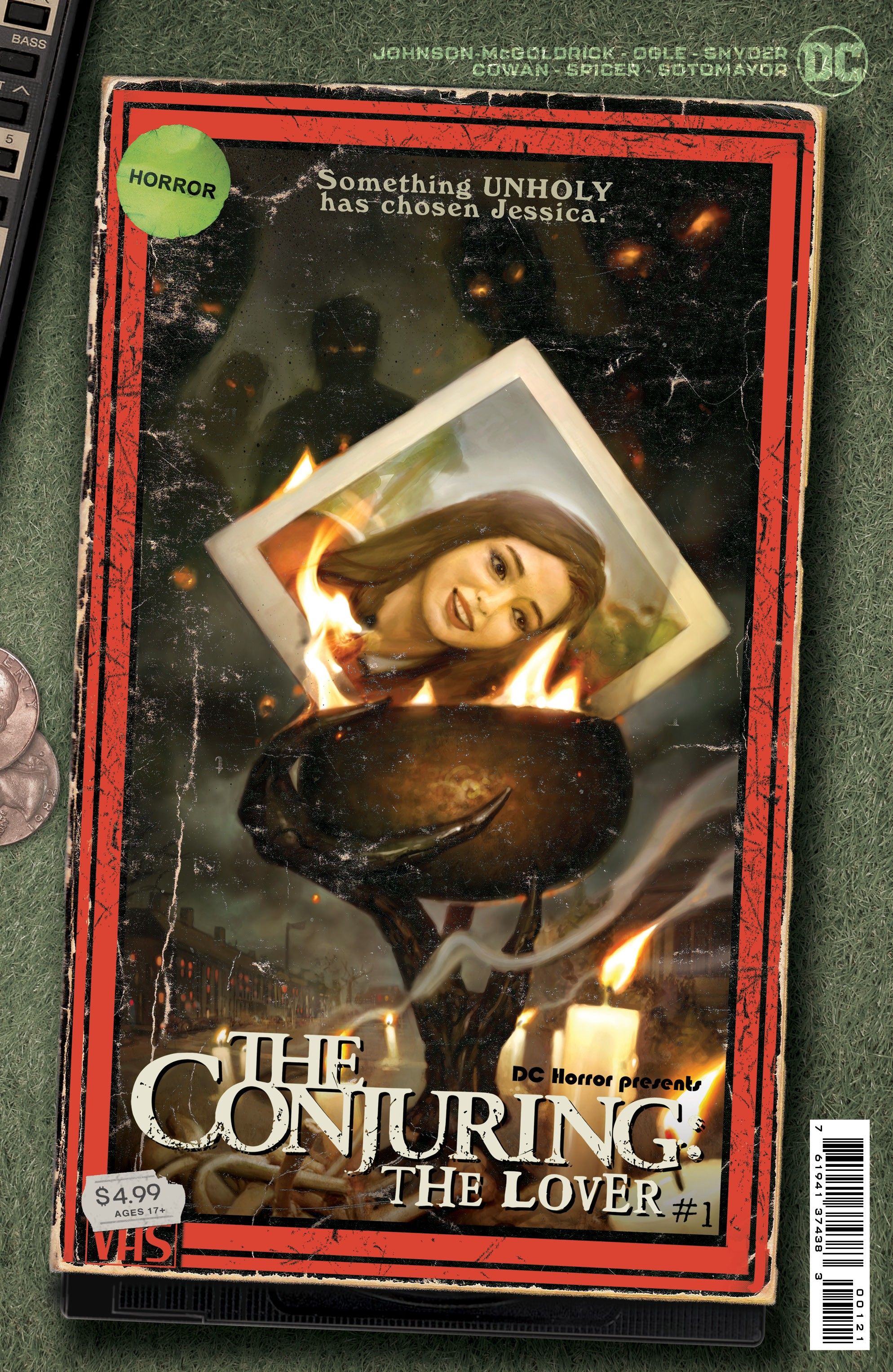 the conjuring the lover comic preview variant cover