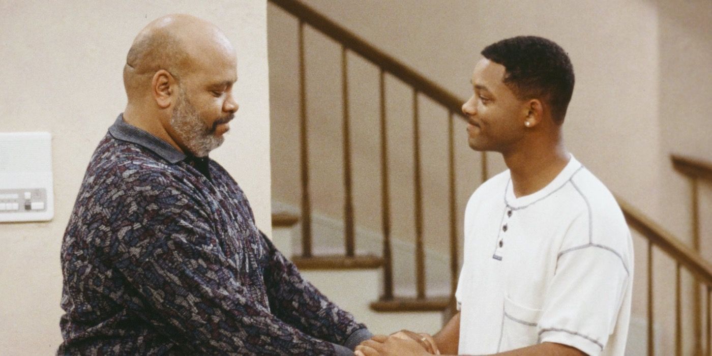 Uncle Phil and nephew Will on Fresh Prince.