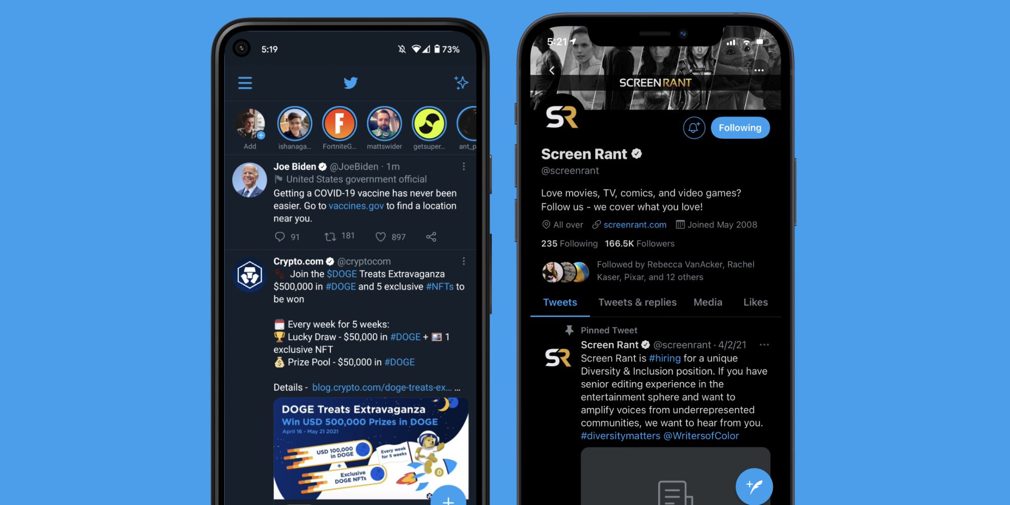 Twitter App: How To Turn On & Schedule Dark Mode | Screen Rant