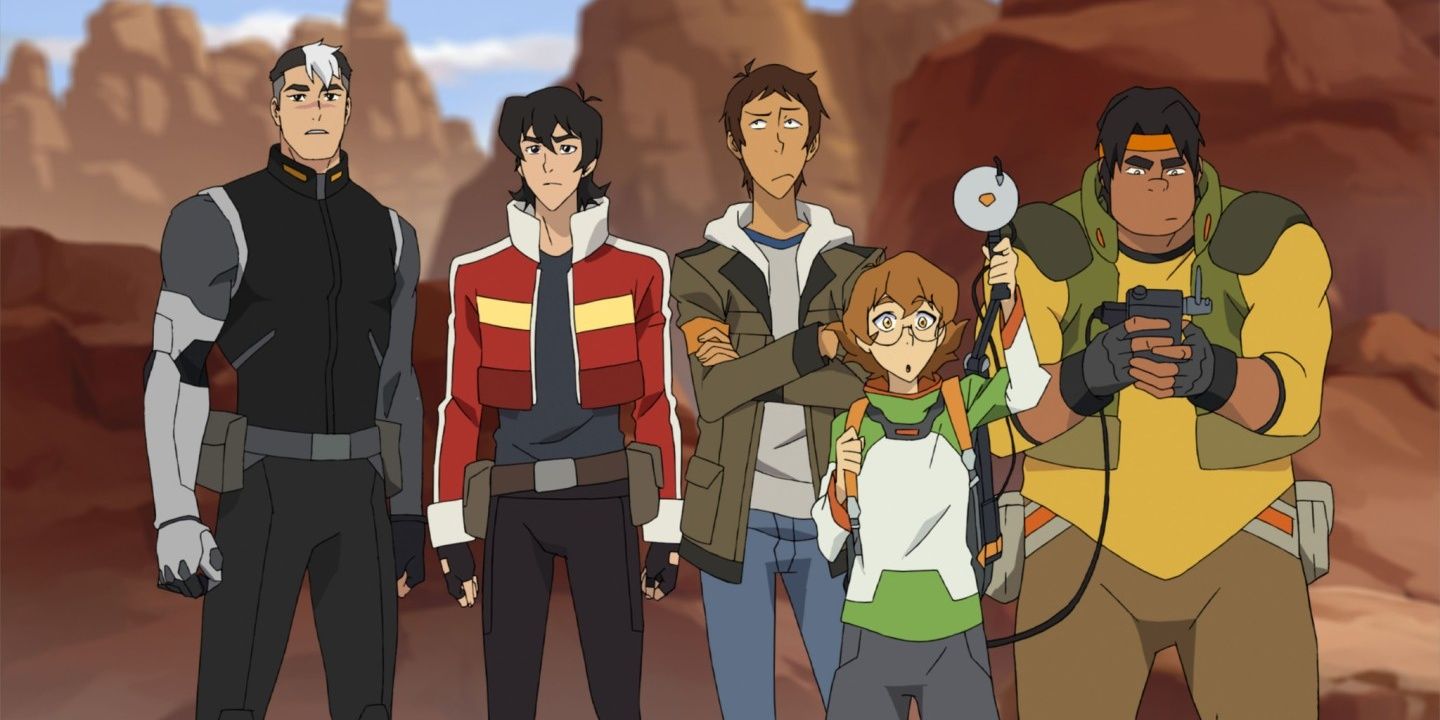 Characters from Voltron: Legendary Defender