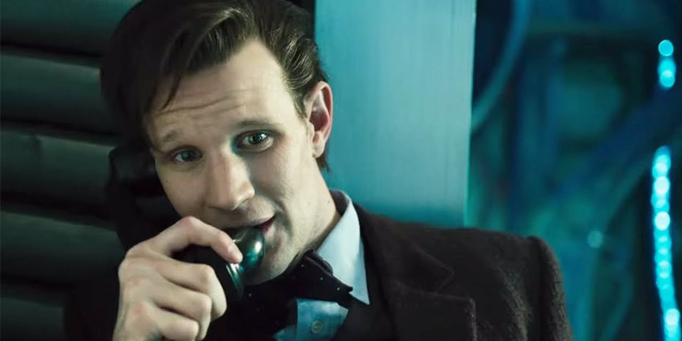 Eleventh Doctor calling Clara before regenerating