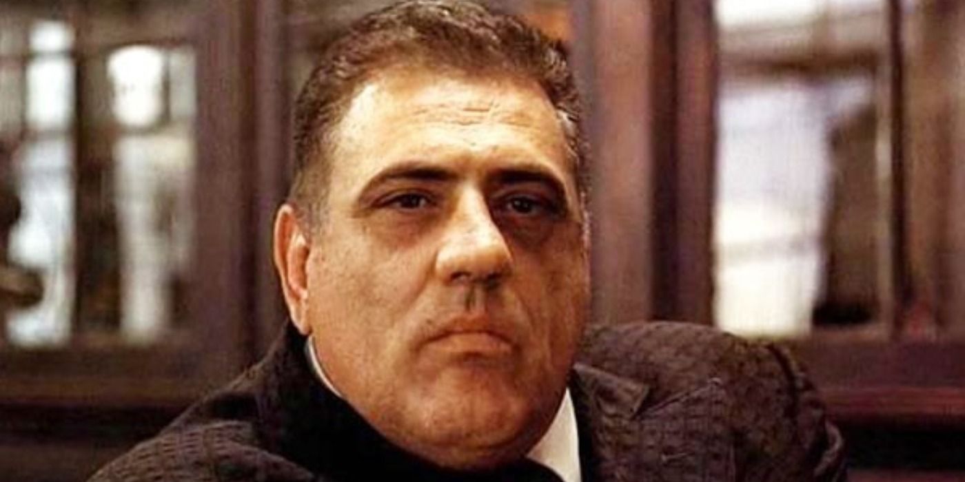 Luca Brasi listens intently from The Godfather 
