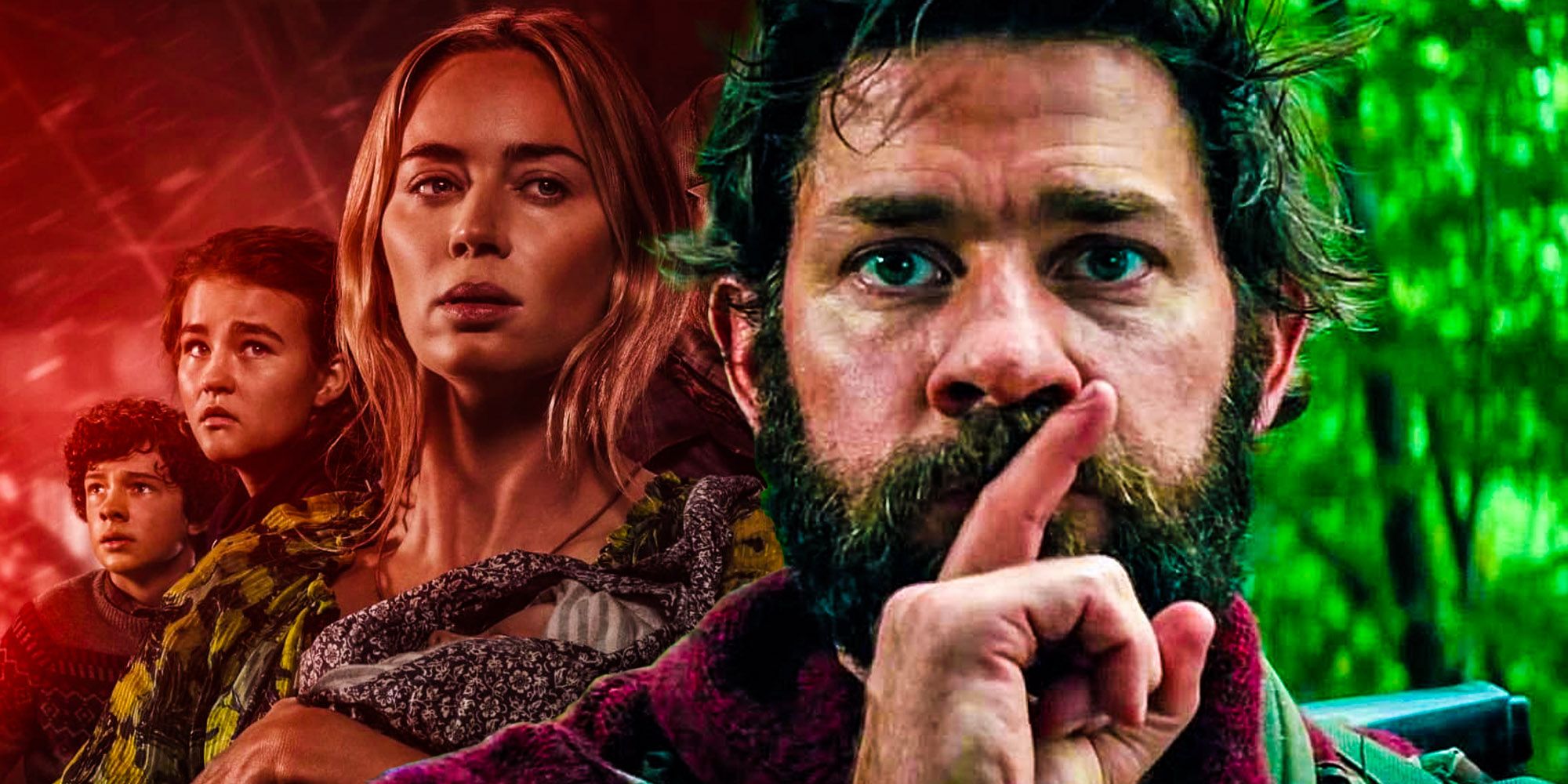 How Did John Krasinski Know The Monsters Use Sound In Quiet Place 2?