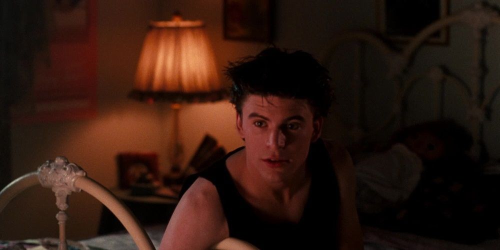 Rick on bed in A Nightmare On Elm Street 4
