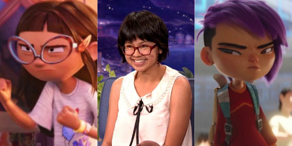 Abby Posey in Michells vs the Machines, Charlyne Yi, and Mai from Next Gen