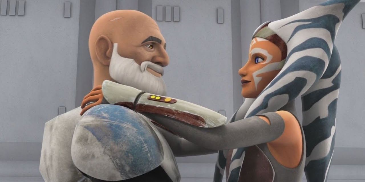 Ahsoka and Rex reunion in Star Wars: Rebels
