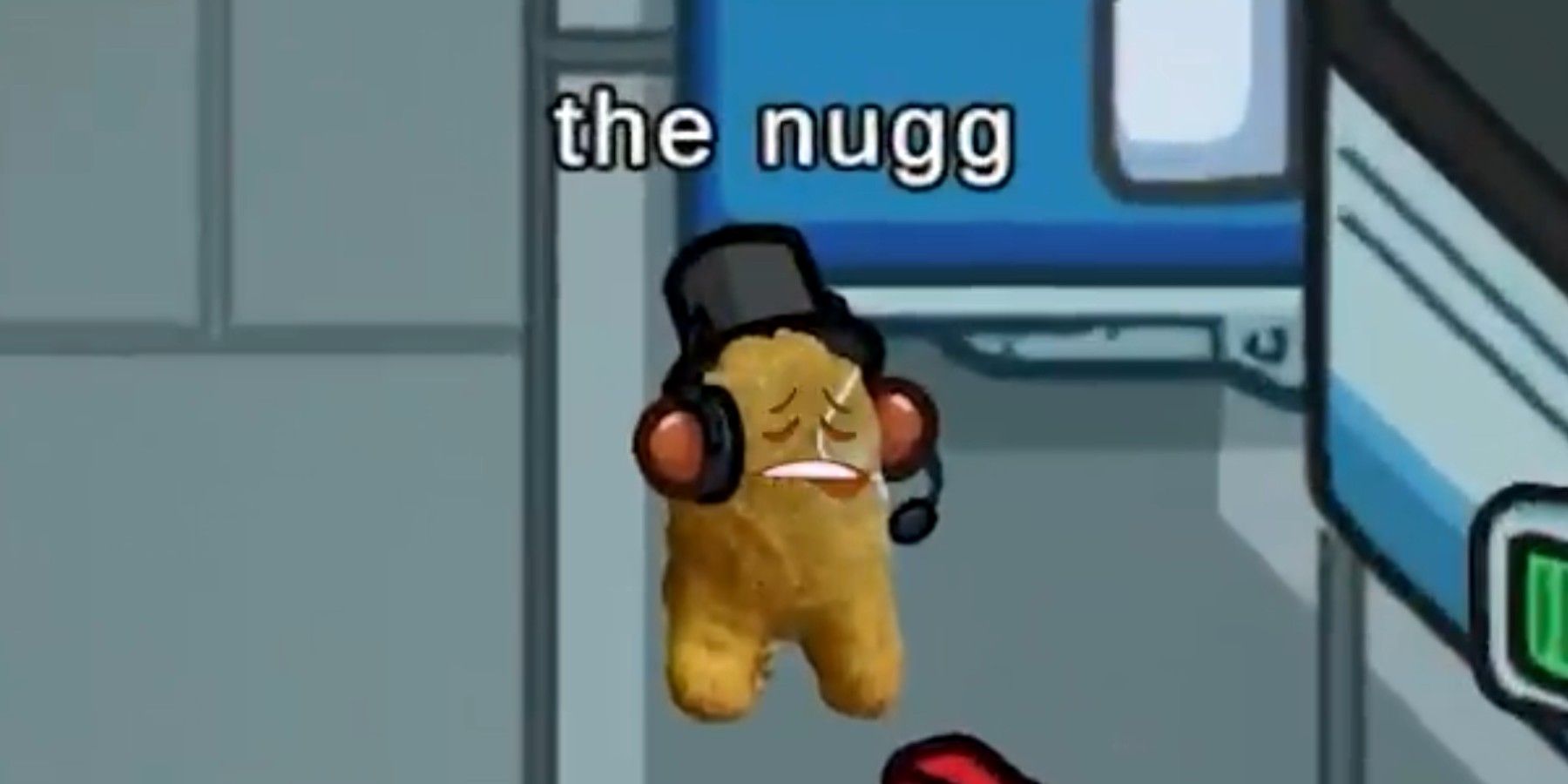 Among Us Shaped Nugget