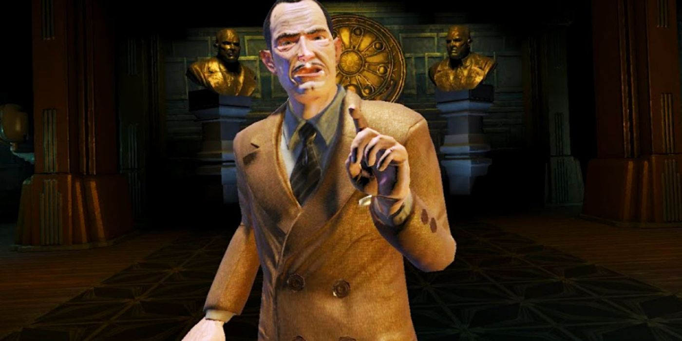 Andrew Ryan from the 2007 horror game BioShock.