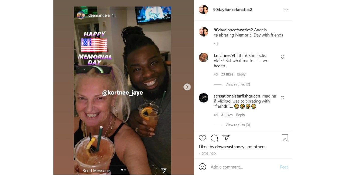 Angela Deem Michael Weight Loss Instagram In 90 Day Fiance 3