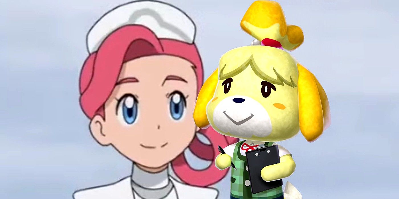 Animal Crossing Isabelle Nurse Joy