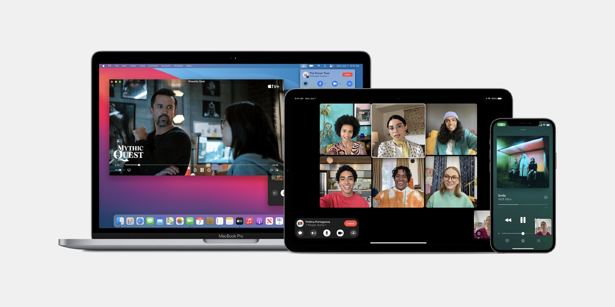 Apple SharePlay on Mac, iPad, and iPhone