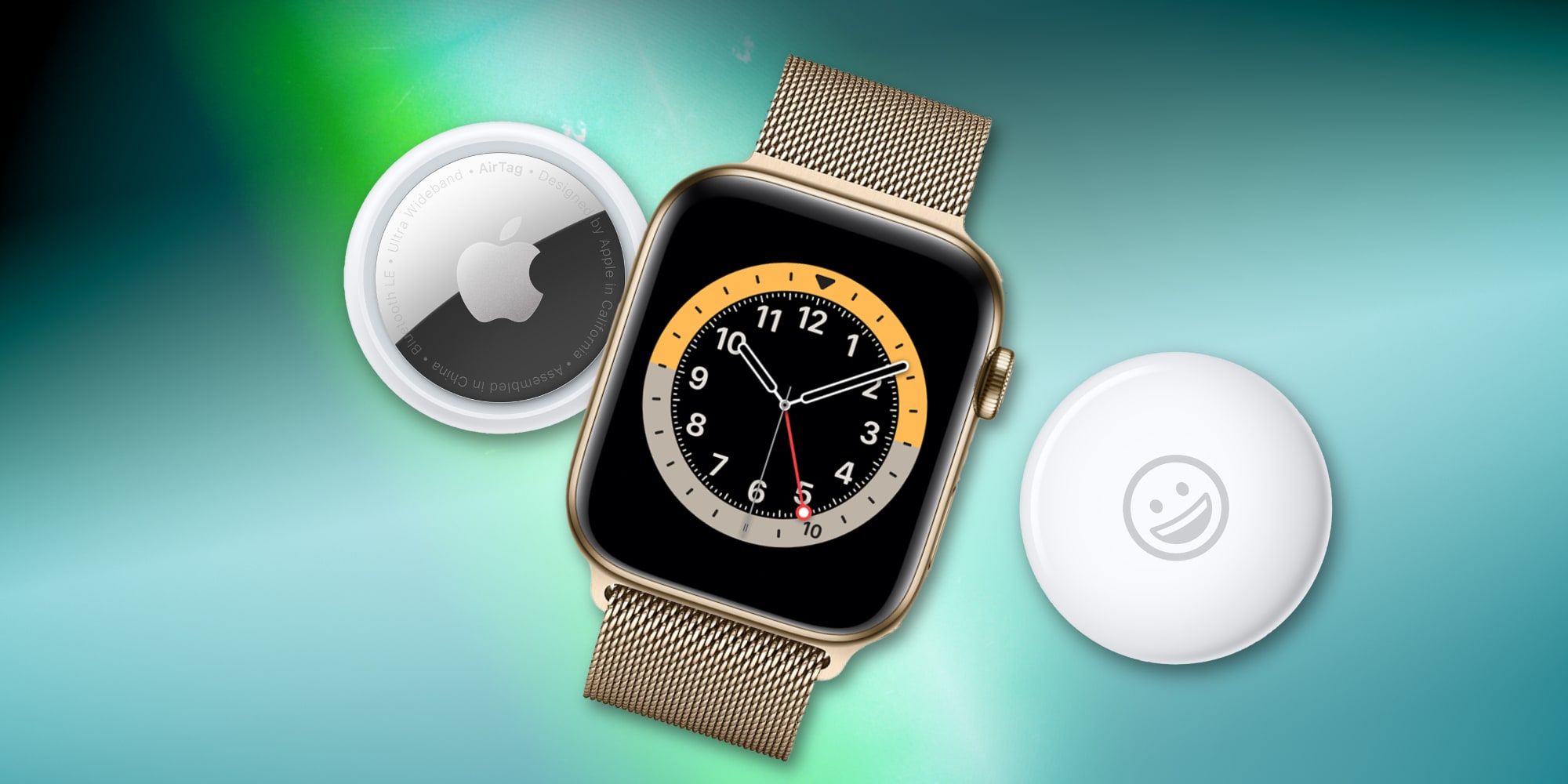 Apple Watch And AirTag Beacons