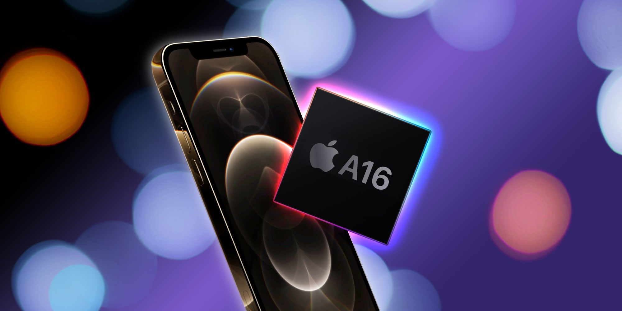Apple iPhone 12 dengan A16 Render Overlay