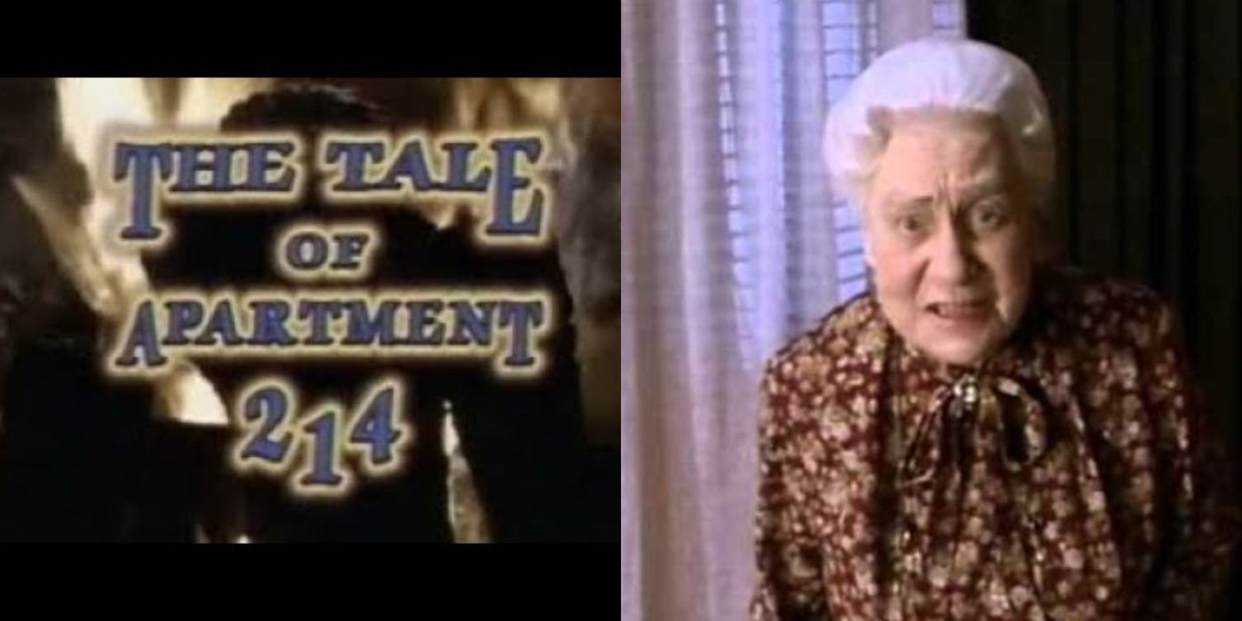 The Tale Of Apartment 214 logo and woman from Are You Afraid Of The Dark