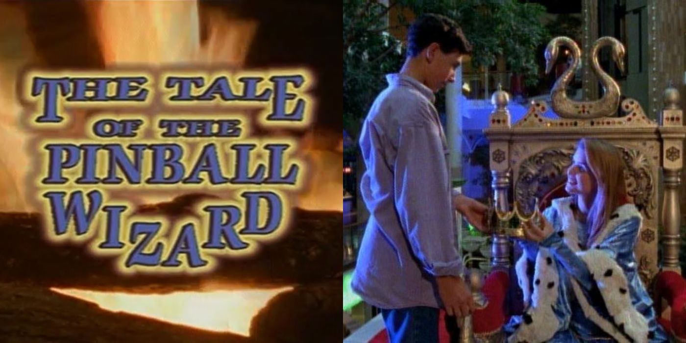 The Tale of The Pinball Wizard logo and characters from Are You Afraid of the Dark